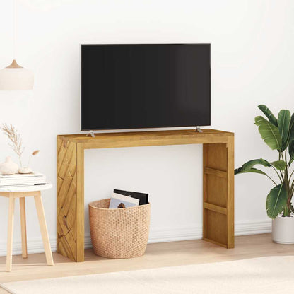 Avlastningsbord Konsollbord Tre 110x35x75 cm heltre teak