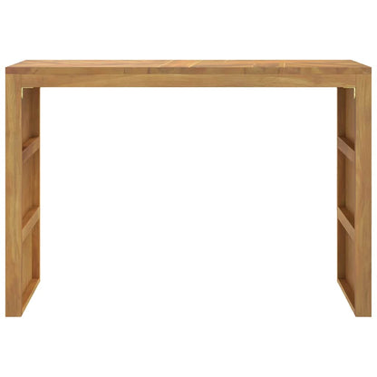 Avlastningsbord Konsollbord Tre 110x35x75 cm heltre teak