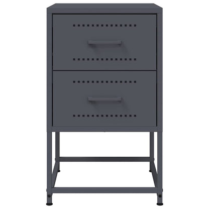 Nattbord Sengbord DIV. antrasitt 36x39x60,5 cm stål