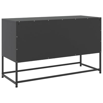 TV-Møbel DIV. TV-benk Svart 100,5x39x60,5 cm stål