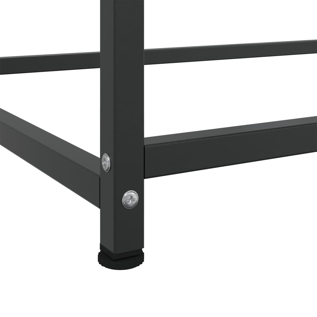 Skap DIV. Svart 100,5x39x107 cm stål