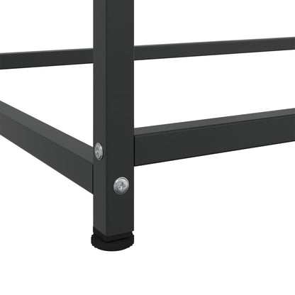 Skap DIV. Svart 100,5x39x107 cm stål