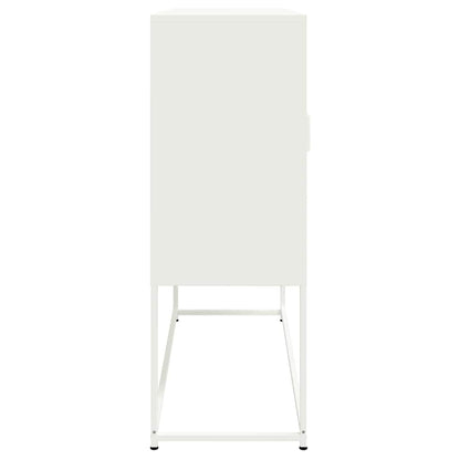 Skap Hvit 100,5x39x107 cm stål