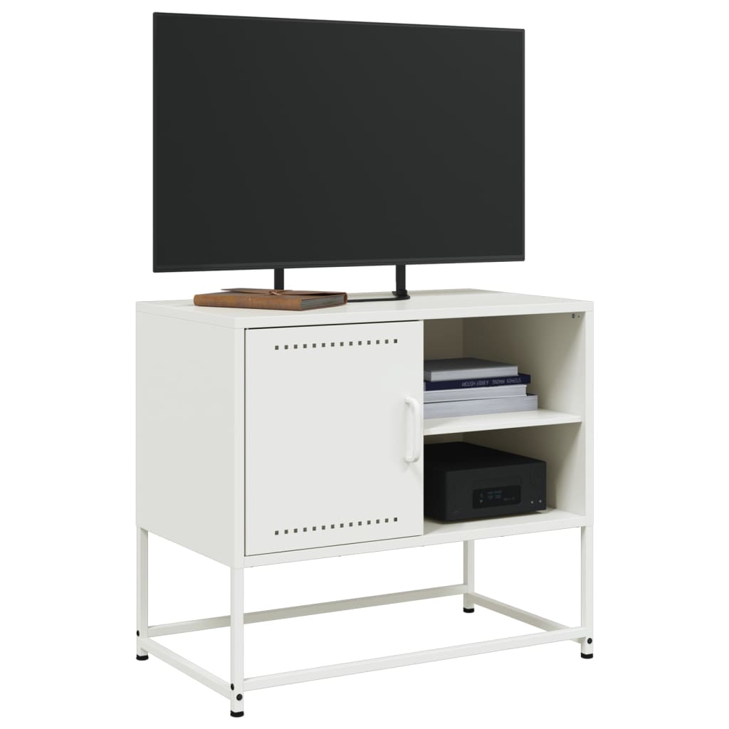 TV-Møbel DIV. TV-benk olivengrønn 100,5x39x60,5 cm stål