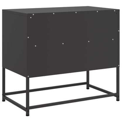 TV-Møbel DIV. TV-benk Svart 68x39x60,5 cm stål