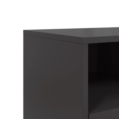TV-Møbel DIV. TV-benk Svart 68x39x60,5 cm stål
