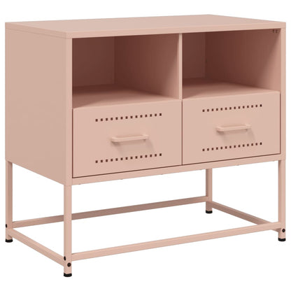 TV-Møbel DIV. TV-benk rosa 68x39x60,5 cm stål