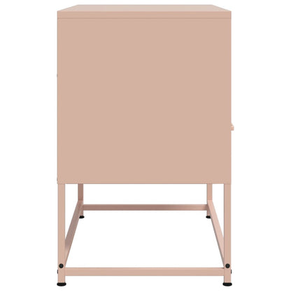 TV-Møbel DIV. TV-benk rosa 68x39x60,5 cm stål