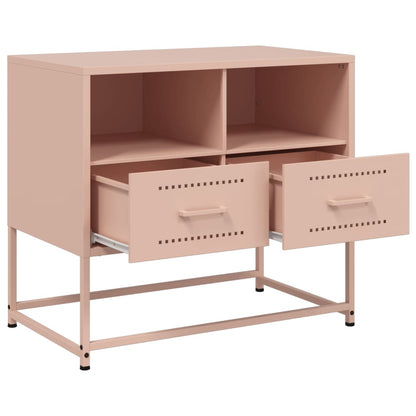 TV-Møbel DIV. TV-benk rosa 68x39x60,5 cm stål