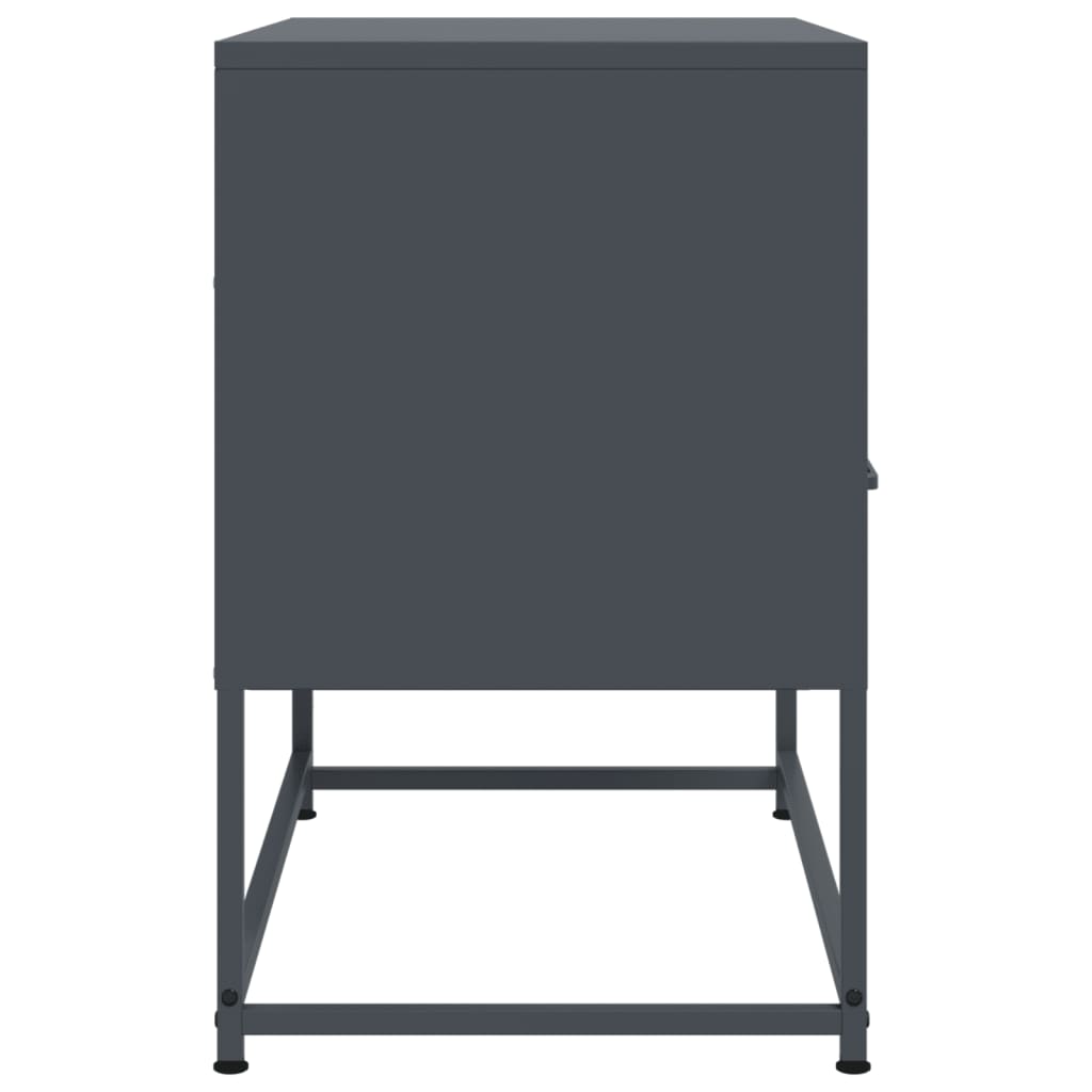 TV-Møbel DIV. TV-benk antrasitt 68x39x60,5 cm stål