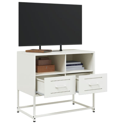 TV-Møbel DIV. TV-benk hvitt 68x39x60,5 cm stål