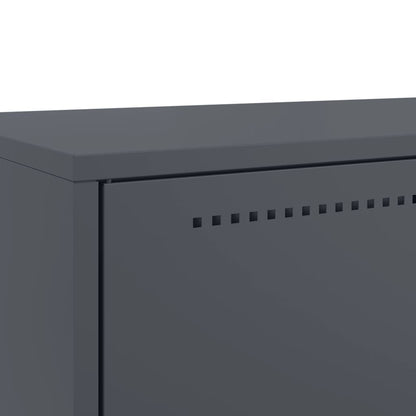Skap DIV. antrasitt 68x39x111,5 cm stål