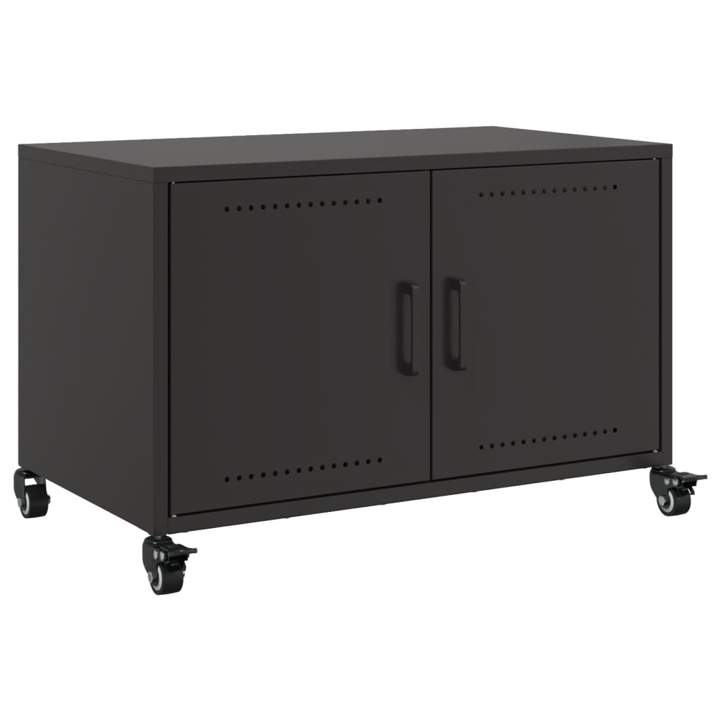 TV-Møbel DIV. TV-benk Svart 68x39x43,5 cm stål
