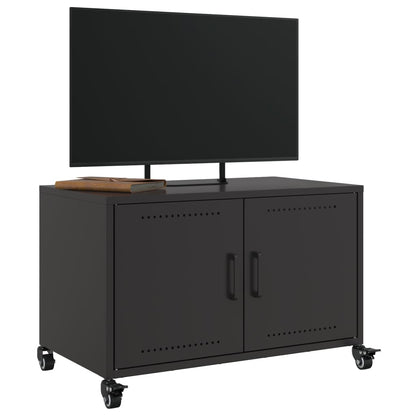 TV-Møbel DIV. TV-benk Svart 68x39x43,5 cm stål