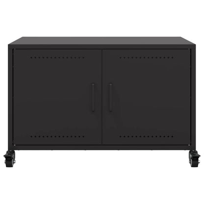 TV-Møbel DIV. TV-benk Svart 68x39x43,5 cm stål