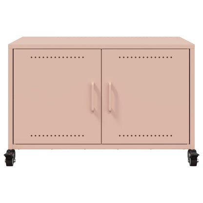 TV-Møbel DIV. TV-benk rosa 68x39x43,5 cm kaldvalset stål
