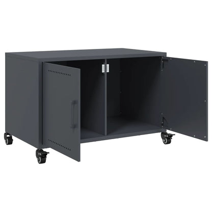TV-Møbel DIV. TV-benk antrasitt 68x39x43,5 cm kaldvalset stål