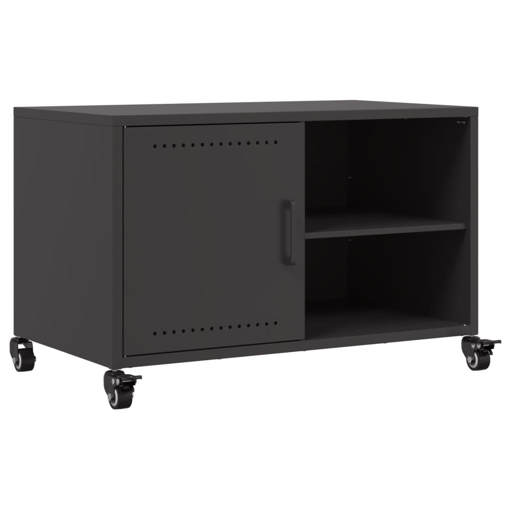 TV-Møbel DIV. TV-benk Svart 68x39x43,5 cm stål