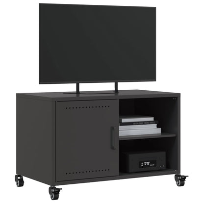 TV-Møbel DIV. TV-benk Svart 68x39x43,5 cm stål