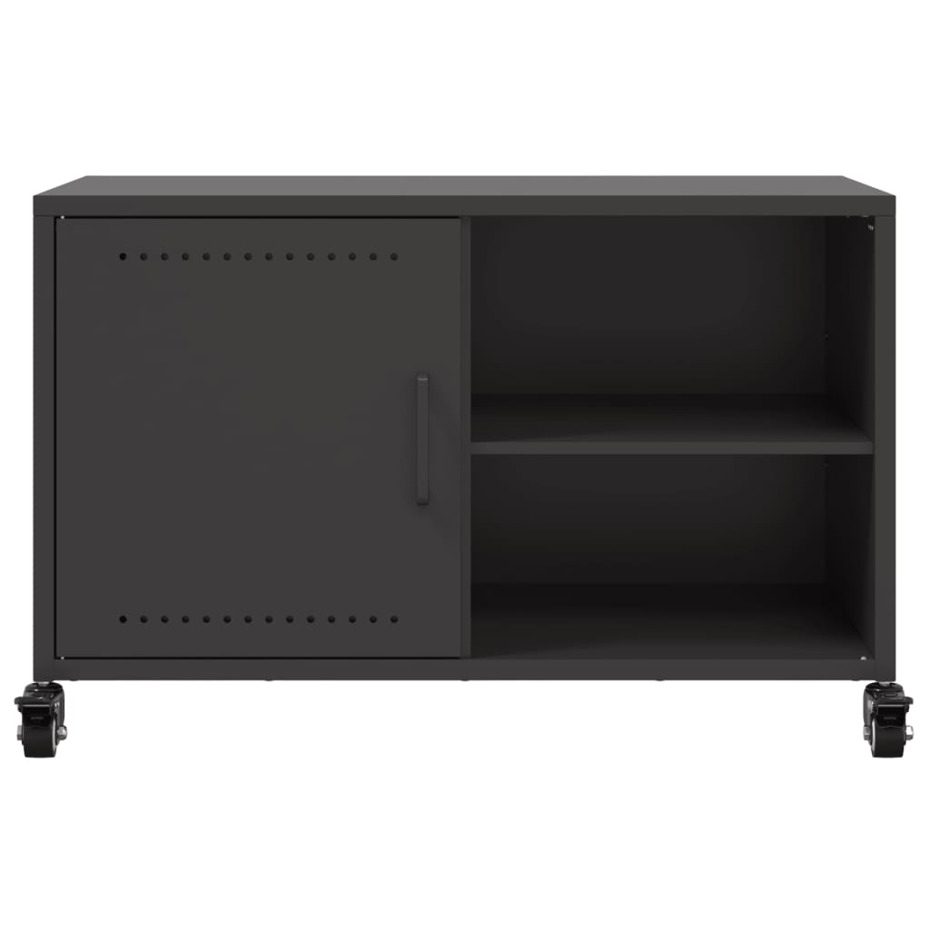 TV-Møbel DIV. TV-benk Svart 68x39x43,5 cm stål