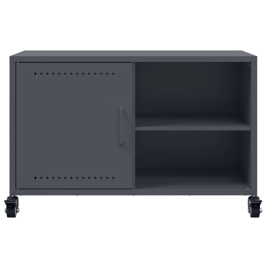 TV-Møbel DIV. TV-benk antrasitt 68x39x43,5 cm stål
