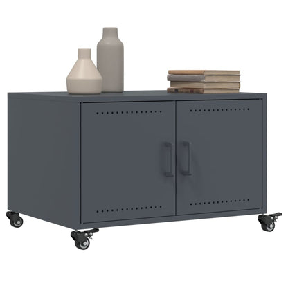 Salongbord Sofabord Div. antrasitt 68x50x43,5 cm stål