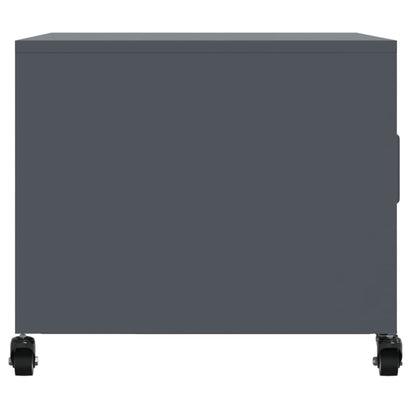 Salongbord Sofabord Div. antrasitt 68x50x43,5 cm stål