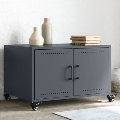 Salongbord Sofabord Div. antrasitt 68x50x43,5 cm stål