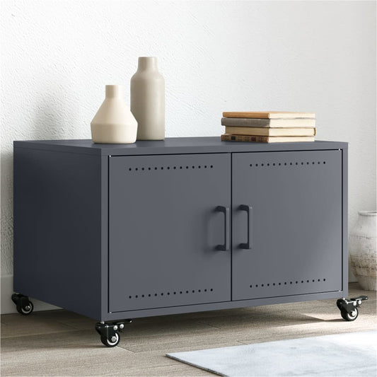 Salongbord Sofabord Div. antrasitt 68x50x43,5 cm stål