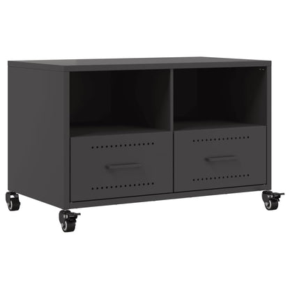 TV-Møbel DIV. TV-benk Svart 68x39x43,5 cm stål