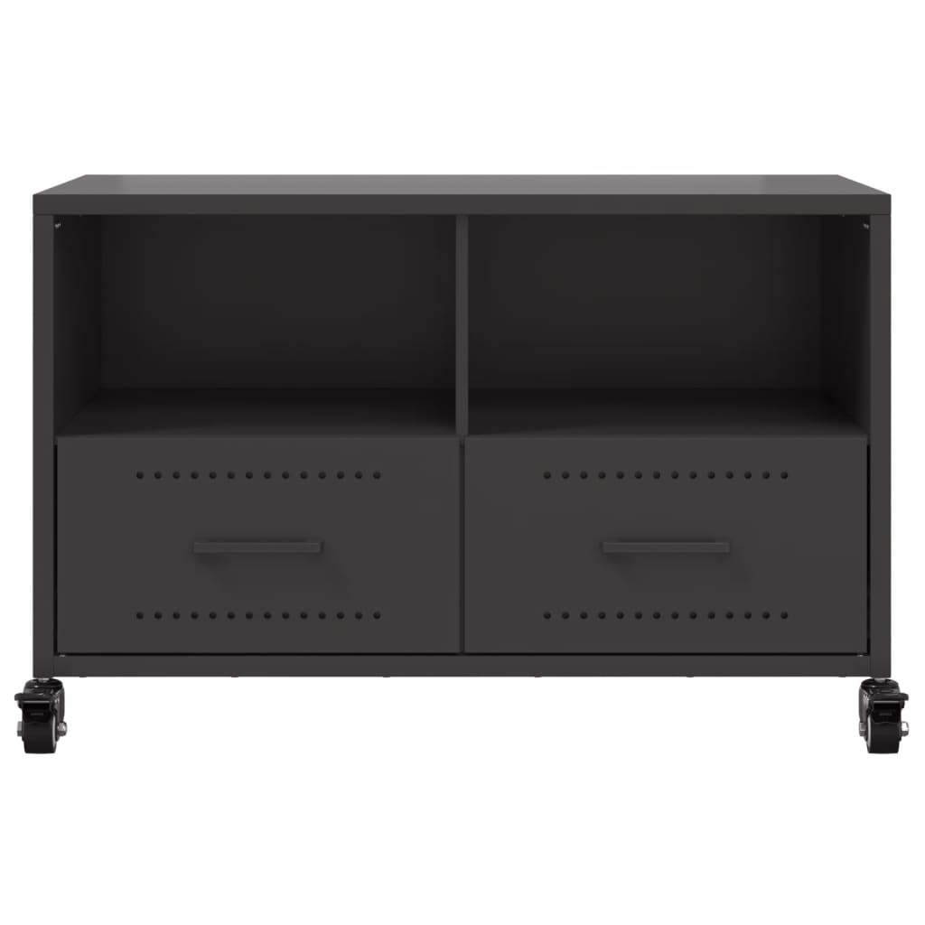 TV-Møbel DIV. TV-benk Svart 68x39x43,5 cm stål