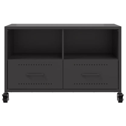TV-Møbel DIV. TV-benk Svart 68x39x43,5 cm stål