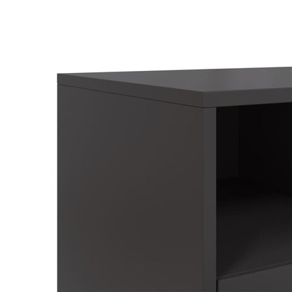 TV-Møbel DIV. TV-benk Svart 68x39x43,5 cm stål
