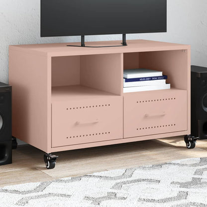 TV-Møbel DIV. TV-benk rosa 68x39x43,5 cm stål