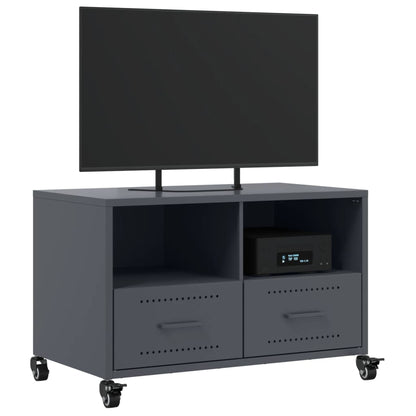 TV-Møbel DIV. TV-benk antrasitt 68x39x43,5 cm stål