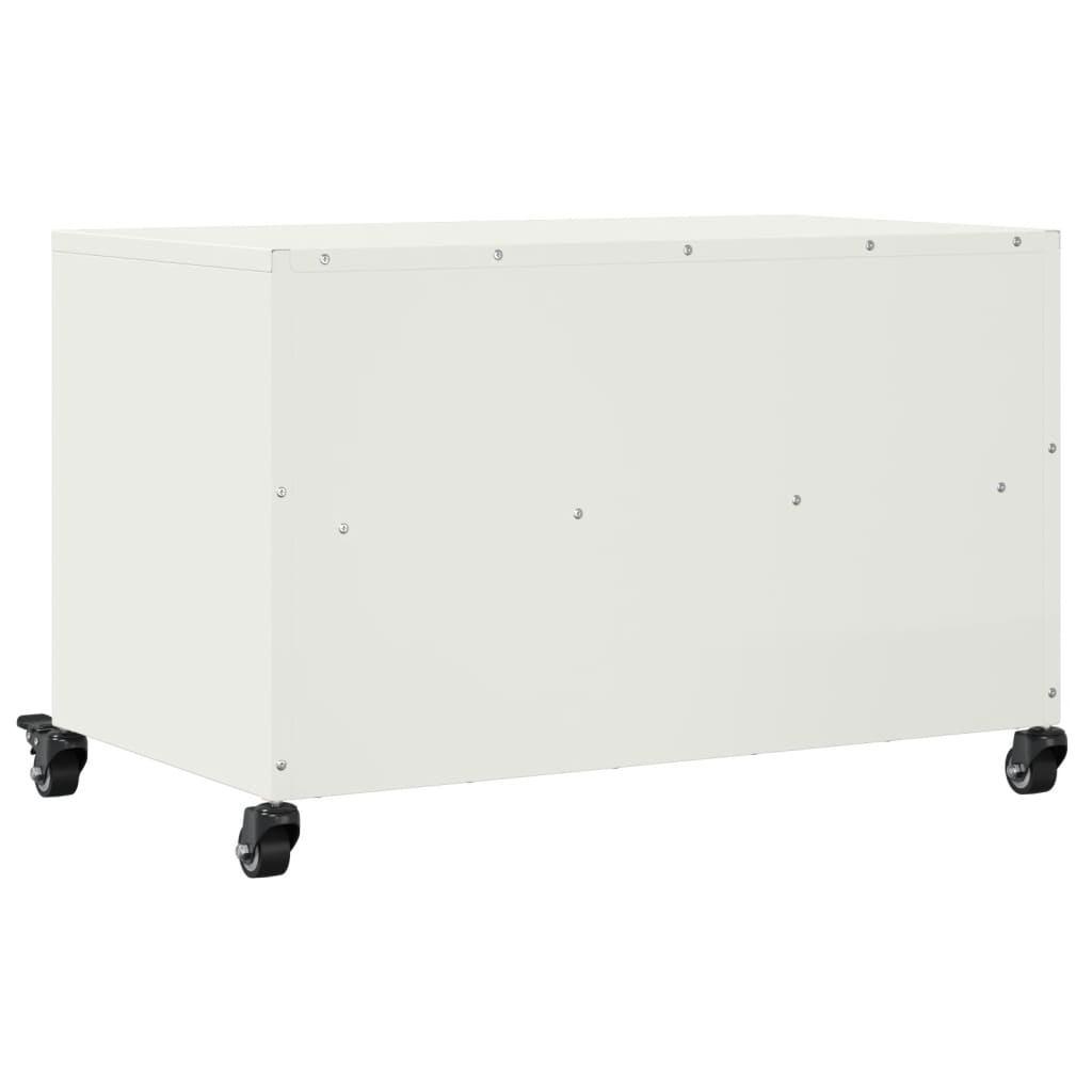 TV-Møbel DIV. TV-benk Hvit 68x39x43,5 cm stål