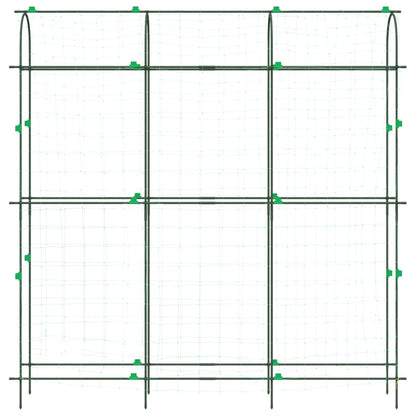 Hageespalier for klatreplanter 3 stk U-ramme stål