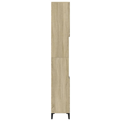 Baderomsskap Sonoma Eik 30x30x190 cm