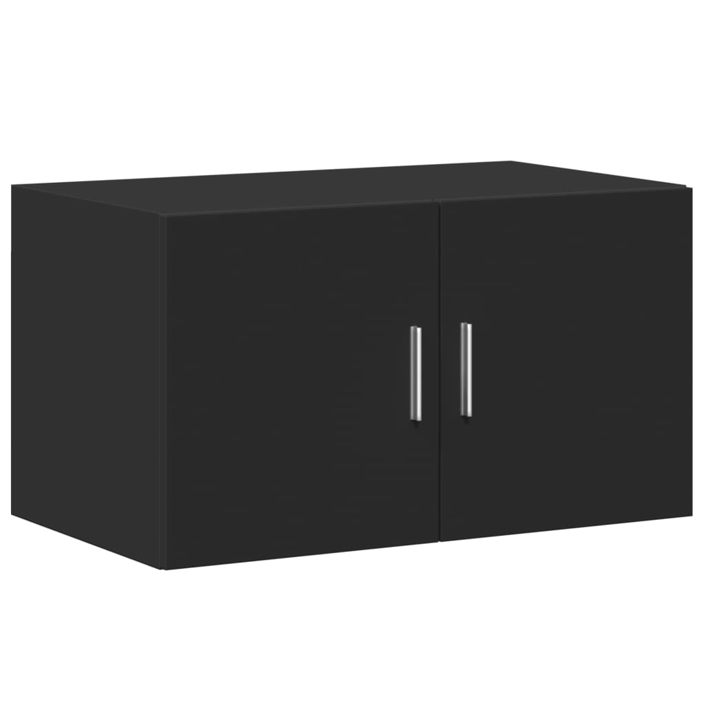 Veggskap Svart 70x42,5x40 cm