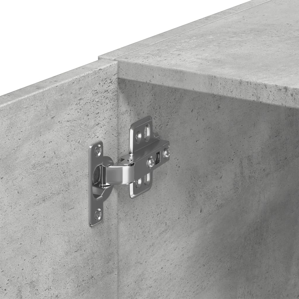 Veggskap Betonggrå 80x42,5x40 cm