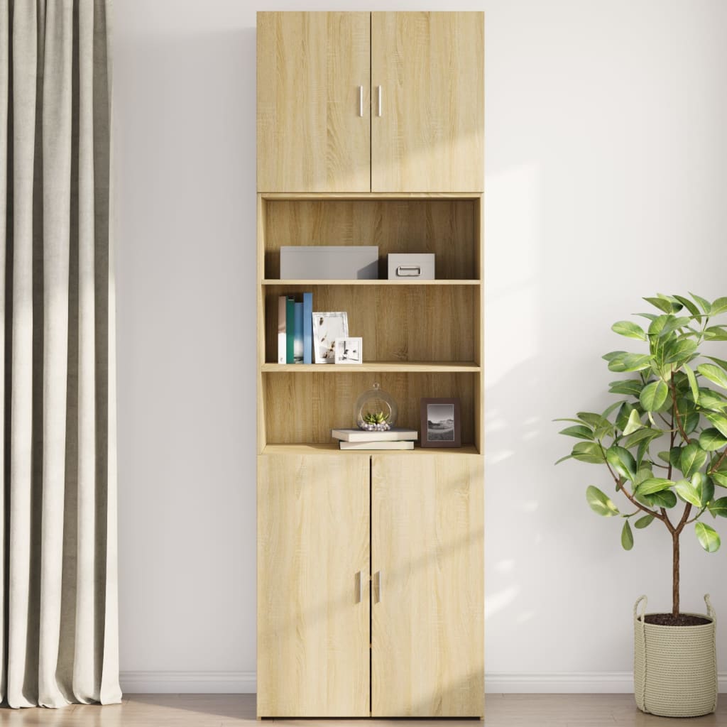 Veggskap Sonoma Eik 80x42,5x64 cm