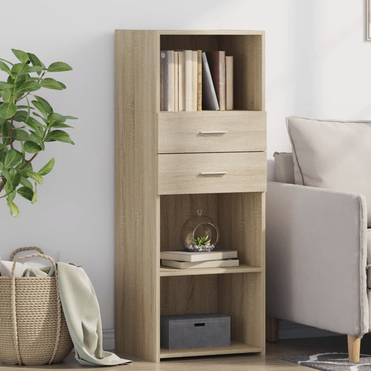 Bokhylle Sonoma Eik 45x42,5x124 cm
