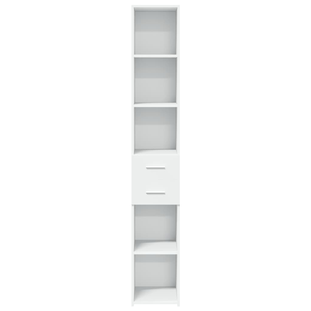 Skap Hvit 30x42,5x185 cm