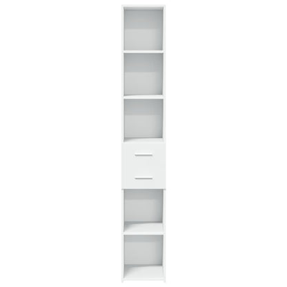 Skap Hvit 30x42,5x185 cm