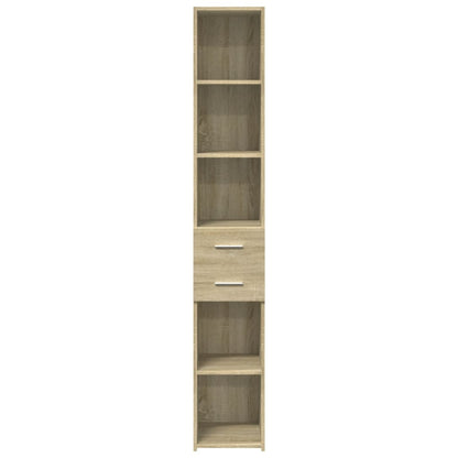 Bokhylle Sonoma Eik 30x42,5x185 cm