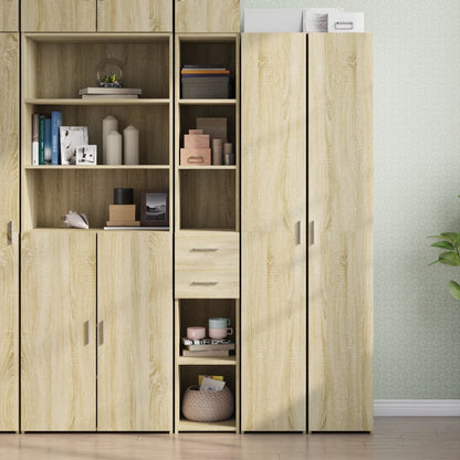 Bokhylle Sonoma Eik 30x42,5x185 cm