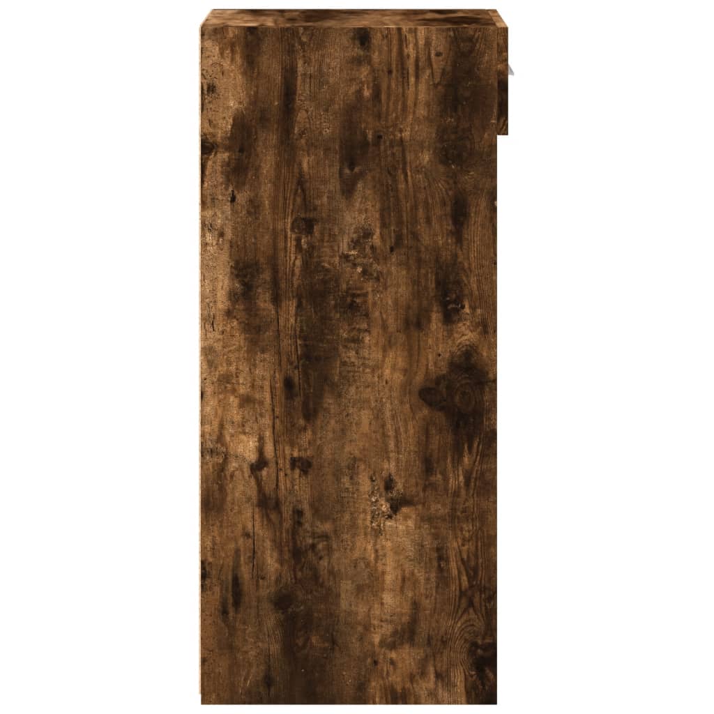 Skjenk røkt eik 30x42,5x93 cm konstruert tre