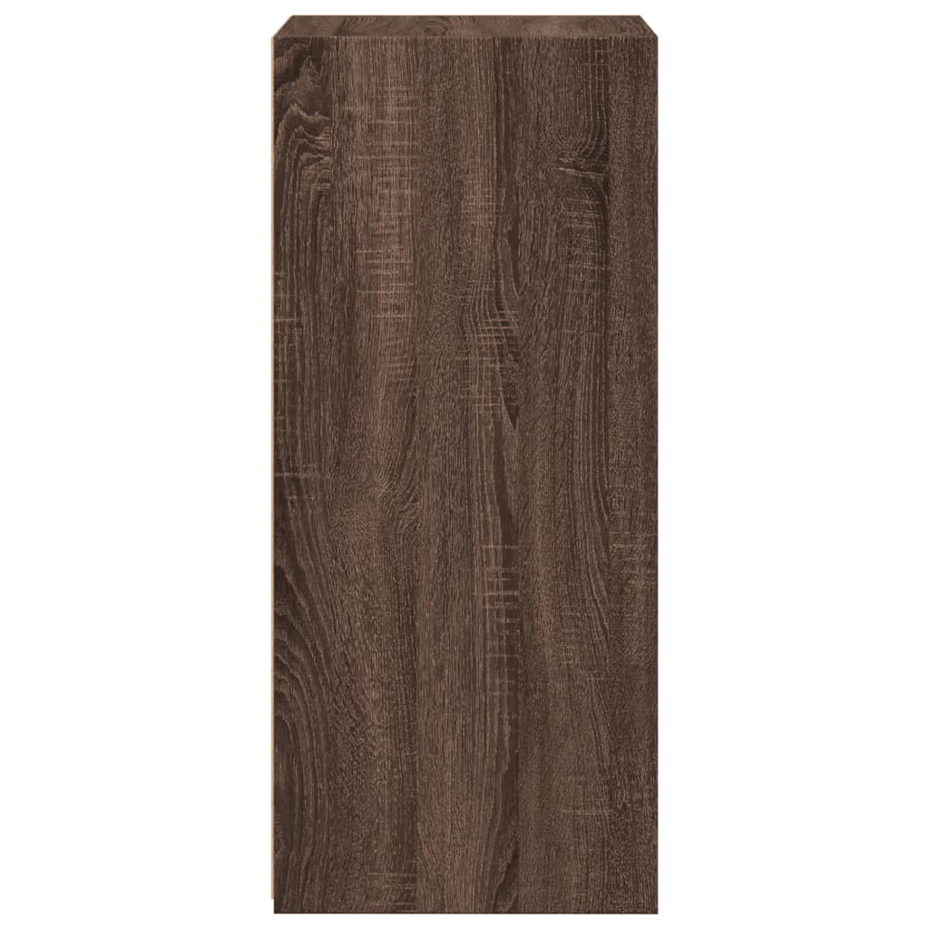 Skjenk brun eik 45x41x93 cm konstruert tre
