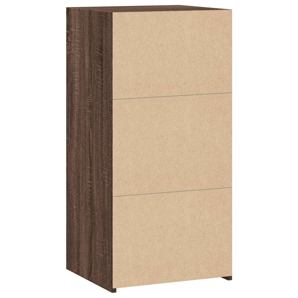 Skjenk brun eik 45x41x93 cm konstruert tre
