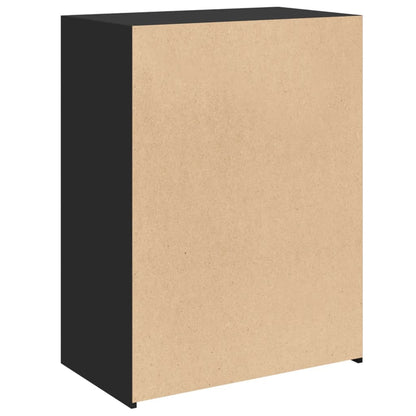 Skjenk Svart 70x41x93 cm